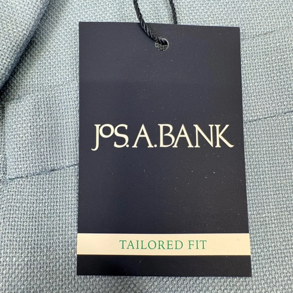 Jos A Bank Sport Coat Mens 42R Light Blue NEW Tailored Fit Notch Lapel Old Money
